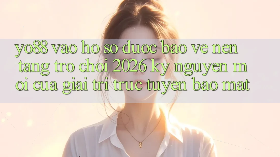 Yo88 - Vào hồ sơ Được bảo vệ - Nền Tảng Trò chơi 2026: Kỷ Nguyên Mới Của Giải Trí Trực Tuyến Bảo Mật