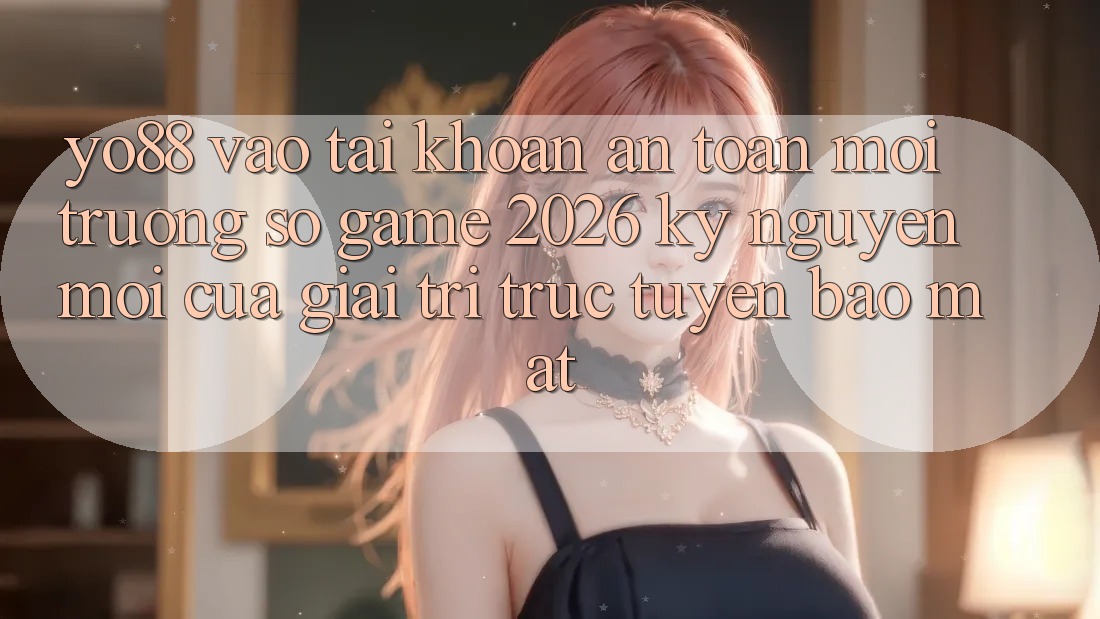 Yo88 - Vào tài khoản An Toàn - Môi trường số Game 2026: Kỷ Nguyên Mới Của Giải Trí Trực Tuyến Bảo Mật