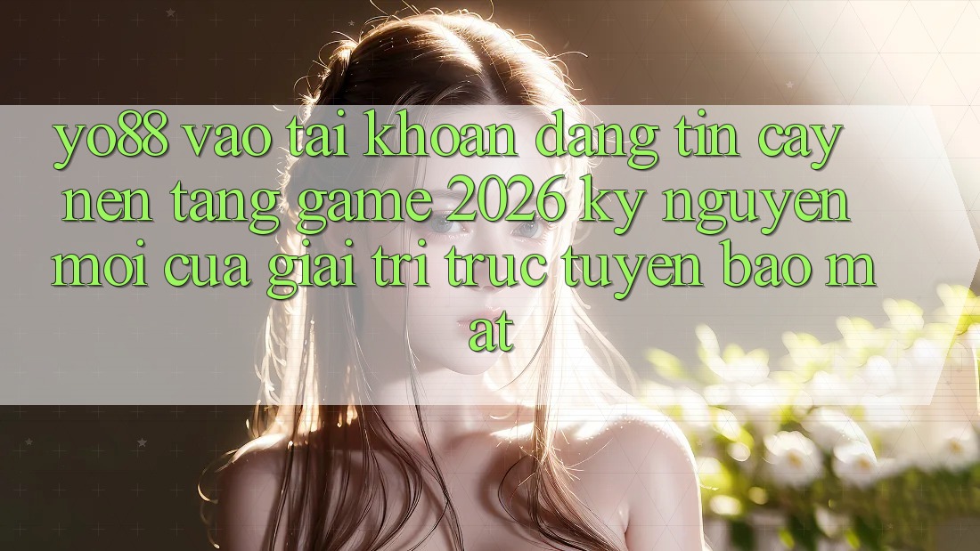 Yo88 - Vào tài khoản Đáng tin cậy - Nền Tảng Game 2026: Kỷ Nguyên Mới Của Giải Trí Trực Tuyến Bảo Mật