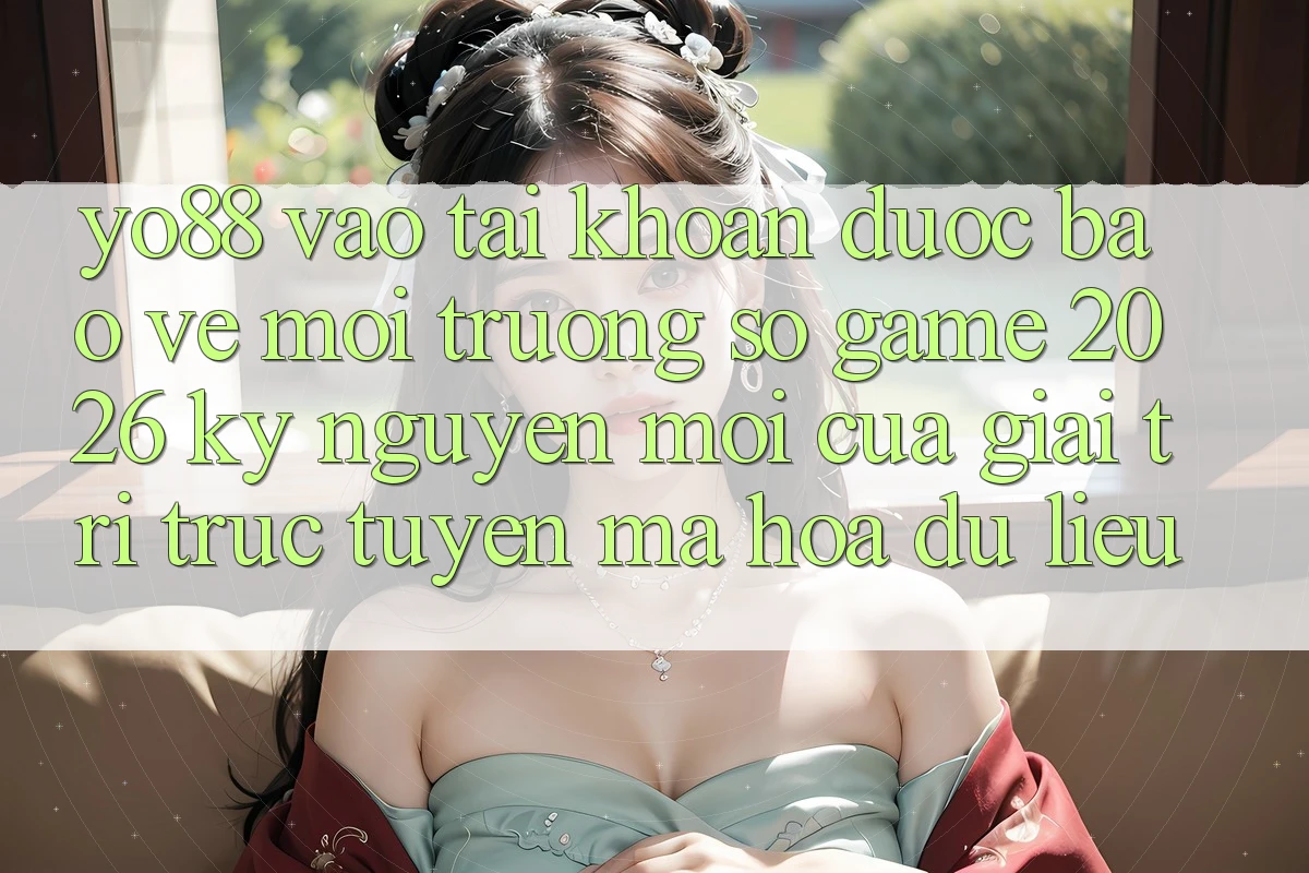 Yo88 - Vào tài khoản Được bảo vệ - Môi trường số Game 2026: Kỷ Nguyên Mới Của Giải Trí Trực Tuyến Mã hóa dữ liệu