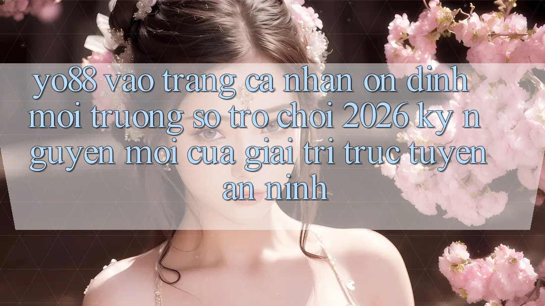 Yo88 - Vào trang cá nhân Ổn định - Môi trường số Trò chơi 2026: Kỷ Nguyên Mới Của Giải Trí Trực Tuyến An ninh